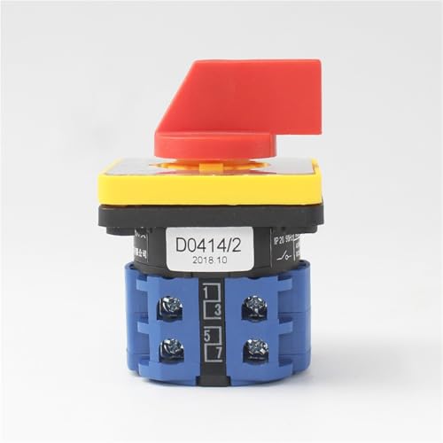Interruptor LW26-20/2 para evitar fallos de corriente en motores de doble potencia de 20A 3