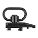 Fyland Keymod QD Sling Mount, Quick Detach/Release Heavy Duty Push Button Sling Swivel with Keymod Adaptor Base (Wedge)