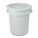 Wewnętrzne kosze na śmieci duże zewnętrzne kosze na śmieci plastikowe pojemniki na śmieci do dezynfekcji przemysłowe pojemniki na śmieci z recyklingu okrągłe pokrywane pojemniki na śmieci przechowywanie owoców pojemniki na śmieci śmieci szare 76 l / 120 l kosz na śmieci