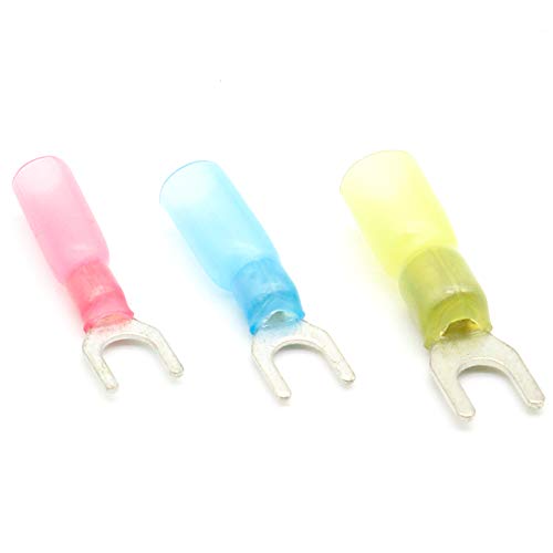240PCS Mixed Heat Shrink Butt Electrical Crimp Terminals Wire Cable Connectors VUQLDHAYZ