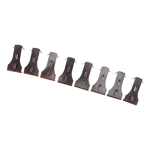 Image of Jeanoko 8Pcs Brick Hook Clips, Heavy Duty Brick Hanging Clips for Hanging Outdoors Brick Hanger Fits Standard Size Bricks 2 1 /4 Inch to 2 3 /8 Inch in Height for Outdoors Wall Pictures