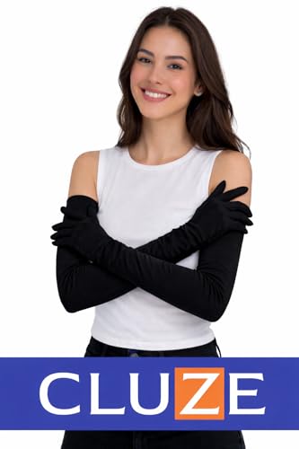 Image of Women's Driving Gloves, Printed Cotton Full Hand Summer Gloves for Protection from Sun Burn /Heat /Pollution (Pack of 1 Pair)