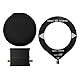 SPORTARC Donut AM MW/SW Antenne, tragbare Mini-Schlaufenantenne, 10 kHz-180 MHz für HFDY Malahiteam HF Mittelwelle mit Niedrigimpedanz-Konverter, Donut-Antenne, 08KZLC61UB3GM5J07I802Y5854H1E