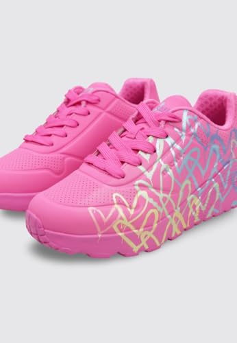 Skechers UNO Lite Metallic Joy, Rose Hpmt, 31 EU