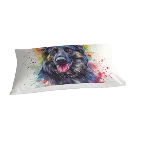 Linge de lit Berger Allemand 3D microfibre de qualité