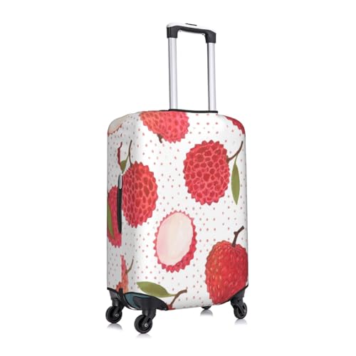 Watercolor Lychees Luggage Covers For Suitcase Travel Suitcase Cover Protector Scratch-Resistant Covers For 25-28 Inch Luggages L3