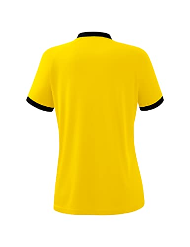 Erima Women's Mantua Jersey, Yellow/Black, 36 - Image 2