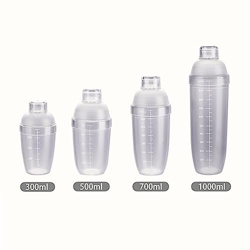 Thickened Cocktail Shaker with Scale Tool Drink Making Cup Mixer M, 500ml, 028086 - Image 3