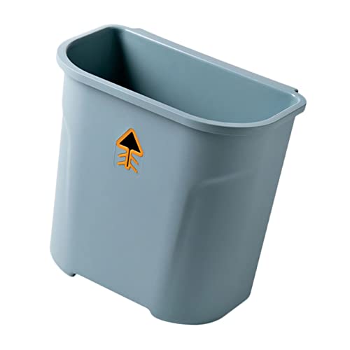 Caneca de basura rectangular plástica colgante ligera miniatura 1