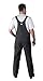 Liberty Men's Duck Bib Overalls, Graphite, 40W x 30L US