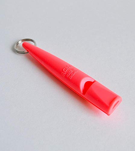 ACME Model 210.5 Plastic Dog Whistle Coral for Dogs - 2 Pack