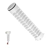 1-1/2' 100 Mesh Filter Screen Replacement for Rusco Vu-Flow Filtration System, High-Impact Polyester Spin-Down Sediment Filter for Irrigation/Well Water/RV and Sprinkler Systems, Washable & Reusable
