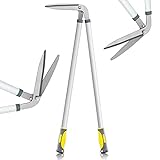 Jardineer Lawn Edging Shears, Long-Handled Border Shears, Grass Shears with Vertical Blades for...
