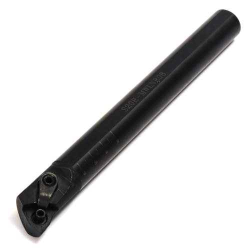 Evite vibraciones en torno con soporte S20R-MWLNR08 Maizoon e insertos WNMG0804 6