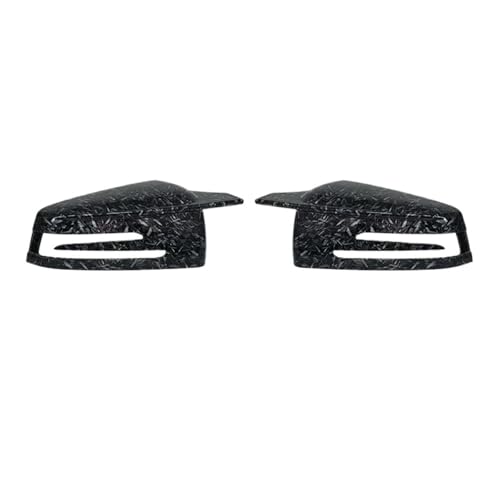 Coque de rétroviseur look carbone forgé Mercedes W176 W204 finition prestige