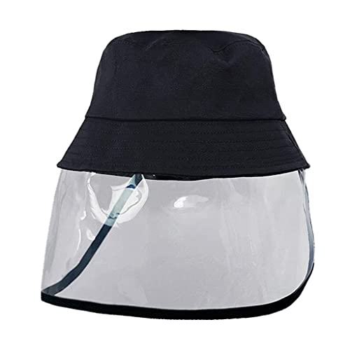 YIJU 2x Chapéu de Sol para Bebê Verão Praia Proteção UV Gorro Homem-peixe com Proteção Facial à Prov