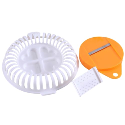 Microwave Snack Maker - Potato Chip Maker, Microwave Potato Chip Cooker | Homemade Fruit & Potato Crisp Slicer, Snack Chips Tray, Microwave Cooking Rack, Kitchen Accessories for Healthy Snacks