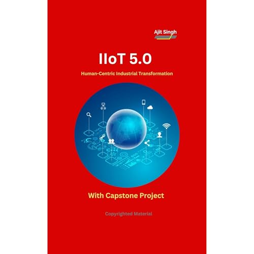 IIoT 5.0 Audiolibro Por Ajit Singh arte de portada