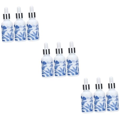 PATKAW 3 Juegos Botella Cuentagotas Botellas De Suero Con Cuentagotas Botellas Pequeñas De Aceite Líquido Travel Bottles Jabon Biberones Dispensadores De Gotero Liquido 3 Piezas * 3