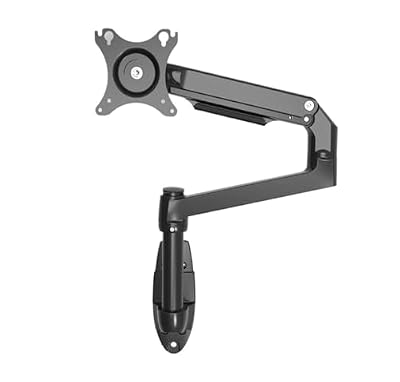 WYSJKJGH Wall Mount Dynamic Monitor Arm Bracket(Black -17cm pole)