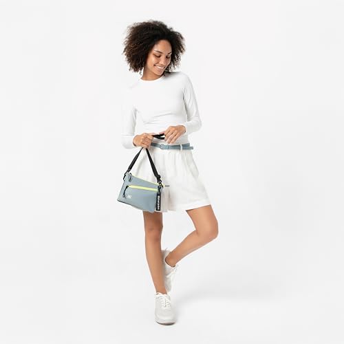 Image of Sherpani Zoom, Small Crossbody Purse, Nylon Crossbody Bag, Lightweight Cross Body Bag, Sleek Dual Pouch, Purses for Women