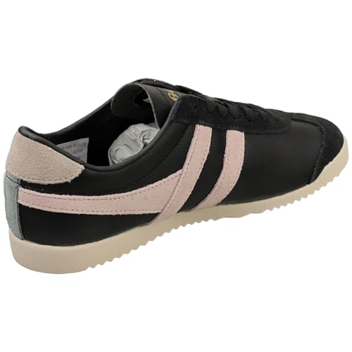 Gola Bullet Pure Womens Fashion Trainers in Black Rose2