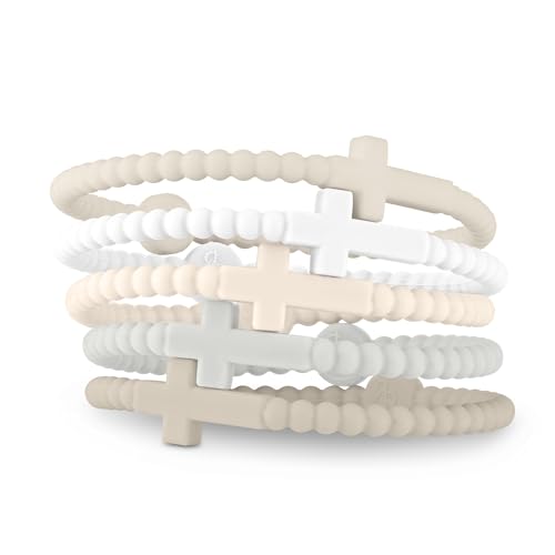 Image of Ryan & Rose Jesus Bracelets - Cross Silicone Bracelet