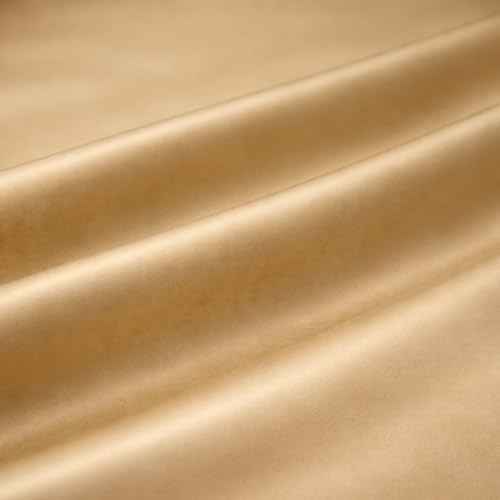 Image of LANE LINEN 100% Cotton Satin Fantasy Bedsheet Double Size - Cocoon