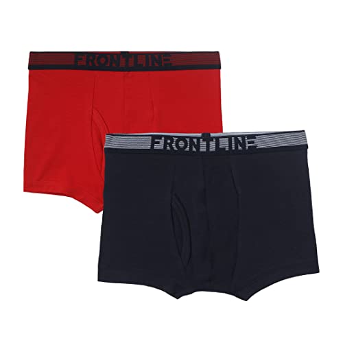 Image of RUPA FRONTLINE Boy's Cotton Blend Classic Regular Fit Solid Trunks