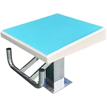 Heavy Duty Stainless Steel Pool Diving Platform - 600 Lbs Load Capacity, for Competitive and Recreational Diving