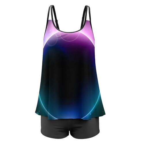 Ensembles bikini tankini short de garçon maillot de bain deux pièces - 4