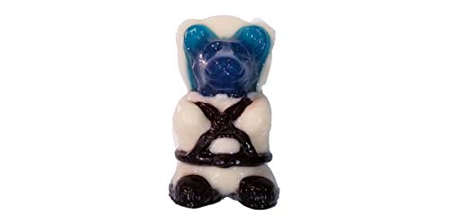 Osito de goma gigante sabor frambuesa azul miniatura 1