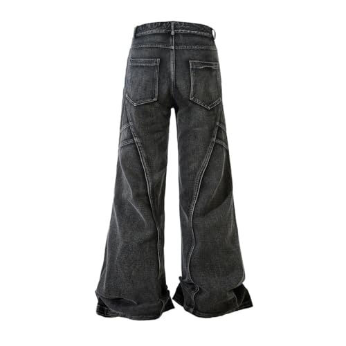 Men’s Slim Fit Casual Jeans, Washed Denim, Straight Leg, Pencil Pants for Summer Trendy Look3