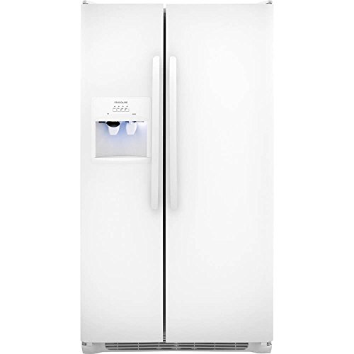 Frigidaire FFSS2614QP 26.0 Cu. Ft. Pearl White Side-By-Side...