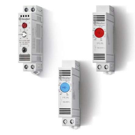 Capteur thermique FINDER 7T.81 10A haute sensibilité pour armoire