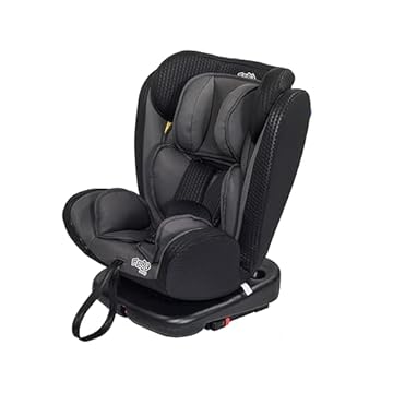Maxi Baby Cadeira de Carro infantil Deluxe Rotação 360°, Sistema Isofix e Top Tether Grupo 0, 1,2,3 (0 a 36kgs), Preto