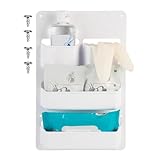 Duroecsain Aufbewahrungsbox für RVs, wasserdicht, mit mehreren Fächern, platzsparend, Organizer und Aufbewahrungsbox, für Wohnmobil, Wohnwagen, Toilette, Reisen, Haus