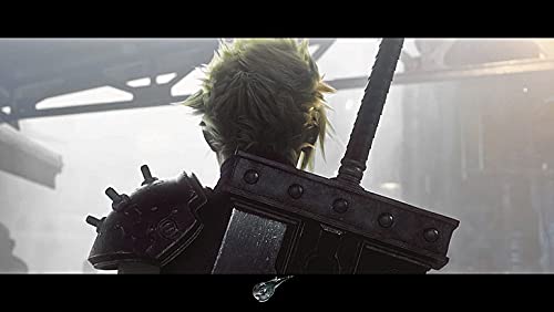 Poster Villa Final Fantasy VII Shinra Midgar Cloud Strife Video Game Matte Finish Paper Poster Print (Multicolor) PV-1007