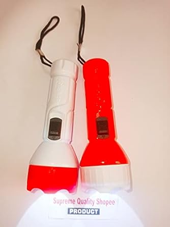 Supreme Quality Shopee Beautiful Small Torch for Kids,Good Gift Item (Pack of 2)(Multi Color)