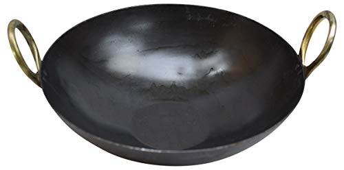Wok de Hierro Puro Indio 11 pulgadas miniatura 3