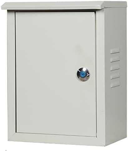 Edelstahl-Schaltkasten, Elektrogehäuse aus kaltgewalztem Kohlenstoffstahl in mehreren Größen, wandmontierte Zählerkastenschaltersteuerung(250x160x300MM)