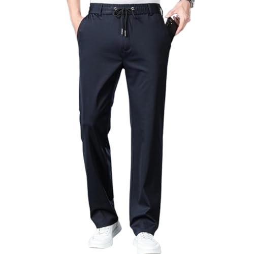 Waffle Knit Pull-On Pants – Ultra Stretch Quick Dry Casual Wear for Men，Ultra Stretch Breathable Casual Pant