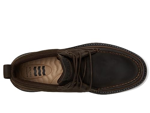 Sperry Mens Shoes Men's A/O PLUSHWAVE Lug Chukka Boot, Brown, 8.52