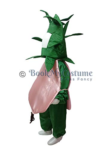 Image of BookMyCostume Onion Pyaz Vegetable Kids Fancy Dress Costume 3-4 years