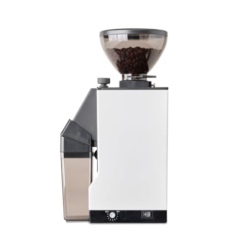Image of Eureka Mignon Crono Brew Coffee Grinder | 150g | 50mm Steel Burrs | Timer | White | 150g, 50mm Steel Burrs, Timer