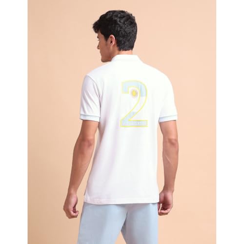 Image of U.s.Polo Association Men's Slim fit Iconic Number Polo Shirt