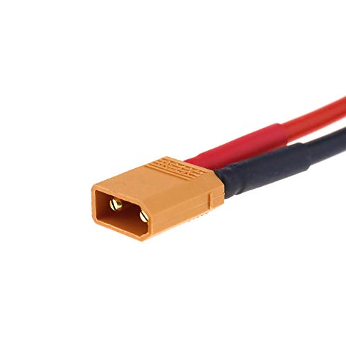 Cable con conector XT30 16AWG a Banana 4mm miniatura 2