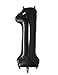 Produktbild Jinju Folienballon, Zahlen, 60 cm, Schwarz