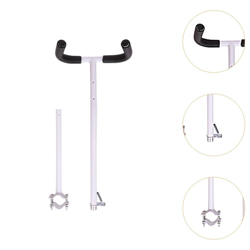 Accessoire de barre de passee robuste et poignee de remplacement blanc - 5