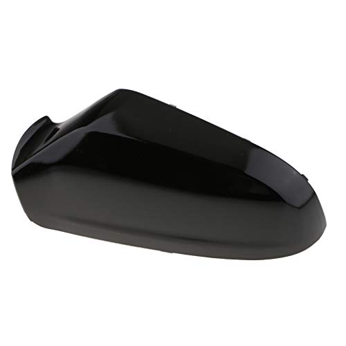 Boîtier de rétroviseur gauche noir brillant pour remplacement de coque d'origine